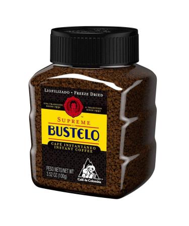 Buy Cafe Bustelo Supreme Instant Coffee 3.52 oz | Bold Flavor & Convenience - Buy Online on GoSupps.com
