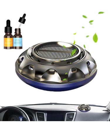 Higyee Solar-Powered Auto Fragrance Diffuser - Durable Car Air Freshener & Home Decor | Stylish Blue Dashboard Essential - Buy Online on GoSupps.com