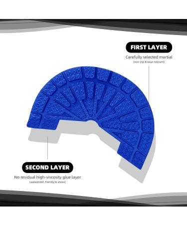 5 Pairs Sole Protector for Sneakers - Self-Adhesive Non-Slip Heel Repair Plates | Durable Shoe Grips for Men & Women - Buy Online on GoSupps.com