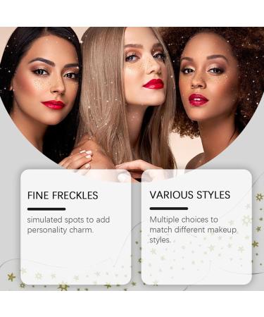  Samuliy Waterproof glitter face patches - Waterproof patches - Sparkling patches - For concerts masquerades music festivals parties - Buy Online on GoSupps.com