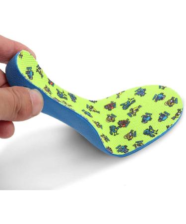 Kids Orthotic Insoles Kids Flat Feet Inserts for Moderate Arch Support  Comfort and Soft Cushion (17.9 cm / Toddler 8.5-11) - Buy Online on GoSupps.com