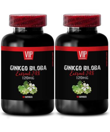 Ginkgo BILOBA Organic - Ginkgo Biloba Extract Ginkgo Capsules Ginkgo Powder Natural Brain Energy Supports Focus and Clarity Sharpens Your Daily Focus Sharper Thinking Clear Active 3Bot - Buy Online on GoSupps.com