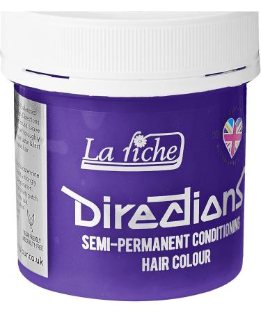 DIRECTIONS Lilac Semi-Permanent Hair Colour - 88ml Tub - 1 Pack - Buy Online on GoSupps.com