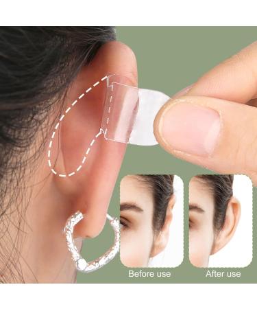 Haibinsuo Ear Stickers 10 Sheets Elf Ear Tapes Ear Lobe Support Patches for Concave Ears Strong Support Painless Silicone Cosmetic Ear Stickers B - Buy Online on GoSupps.com