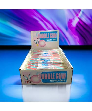 100 X Bubble Gum Rock Sticks Handmade Traditional Rainbow Classic Sweets Retro Seaside Gift Wholesale Confectionery - Buy Online on GoSupps.com