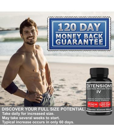 PherLuv Extensions IV Enlargement Booster Increases Energy Mood and Endurance All Natural Performance Supplement for Men - Buy Online on GoSupps.com