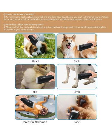 Detachable Pet Dog Grooming Ceramic Blades Compatible with Andis Size-5FC Cut Length 6.3mm 1/4 Compatible with Oster A5 Wahl KM Series Clippers - Buy Online on GoSupps.com