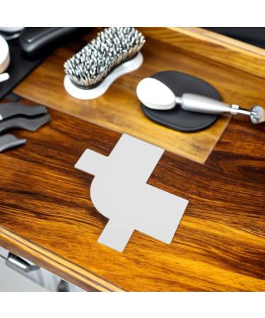 Sonew 5pcs Hairline Enhancement Card - Professional Hairline Applicator Tool for Barbers & Personal Use (White) - Perfect Line Up Solution - Buy Online on GoSupps.com