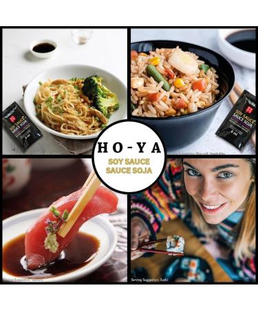 HO-YA Premium Korean Soy Sauce Packets 700pcs x 6mL Naturally Brewed for Authentic Flavors (700) - Buy Online on GoSupps.com
