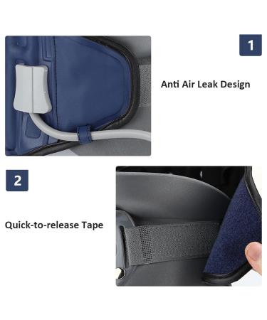 Neck And Shoulder Relaxer - Neck Traction Devices | Cervical Traction Neck Stretcher Air Pump | Neck Pillow Neck Brace Traction Equipment | Adjustable Posture Corrector For Neck Discomfort - Buy Online on GoSupps.com