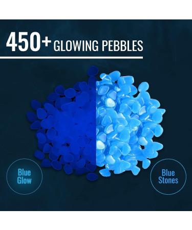 Glow in the Dark Graham Products - 450 Eco-Friendly Stones for Indoor & Outdoor Play | Sunlight-Activated | Safe for Ages 6+ - Buy Online on GoSupps.com