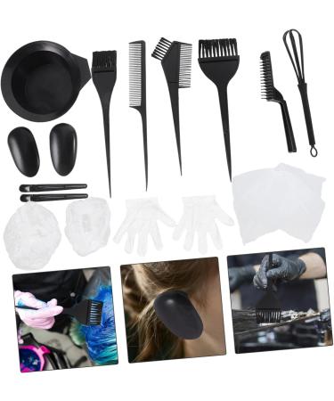 FRCOLOR 3 Sets Hair Dye Oil Make Yourself Hair Dye Set Hair Dye Brush Hair Tint Tool Earmuffs Hairdressing Supplies Hair Dye Sets Mixing Suite Mirror Plastic - Buy Online on GoSupps.com