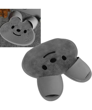 Buy Non-Slip Shower Foot Cleaner Pad - Gray Foot Scrubber Mat for Dead Skin Removal & Tiredness Relief | International Shipping - Buy Online on GoSupps.com