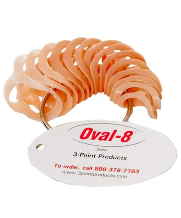 3-Point Products Oval-8 Finger Splints, Sizing Set