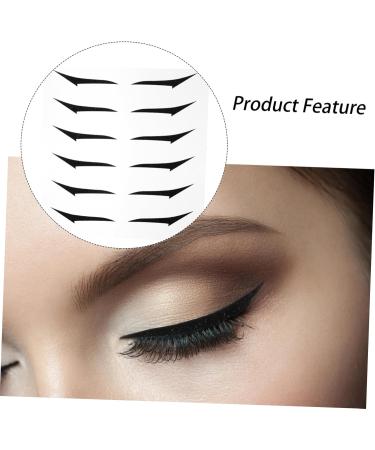 AUTSUPPL 36 Pairs Glitter Eyeliner Double-sided Tape Reusable Adhesive Eyeliner Eye Make up Eyeliner Sticker - Buy Online on GoSupps.com