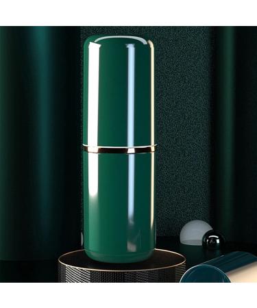 Travel Toothbrush Holder - Compact & Stylish Dustproof Cup Case for Hotels & Travel (Green) - Best International Shipping - Buy Online on GoSupps.com