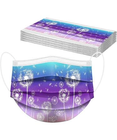 Buy Amyglin 50pc Disposable 3-Layer Non-Woven Butterfly Mask | Breathable Multifunction Cloth Bandana for Adults - International Shipping Available - Buy Online on GoSupps.com