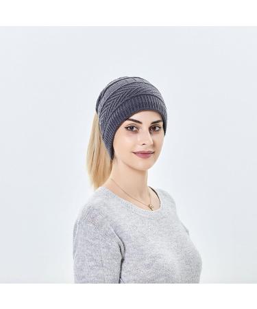 Hanxiulin Coarse Knit Winter Hat for Men & Women | Soft Warm Windproof Beanie - Classic Fashion Knit Cap - Buy Online on GoSupps.com