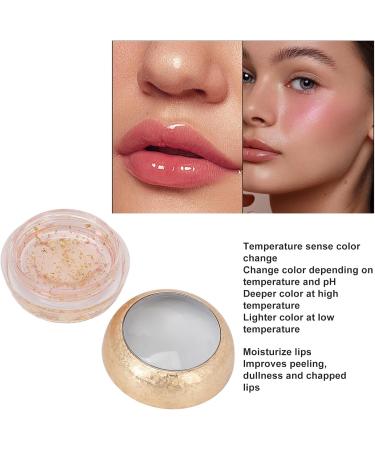 Color Changing Blusher Gel Waterproof Moisturizing Makeup Glossy Shiny Blush for Cheeks Lips 0.2oz (DR076-01#) - Buy Online on GoSupps.com