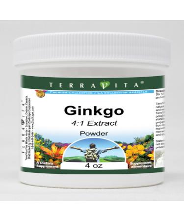 Ginkgo 4:1 Powder (4 oz ZIN: 520214)