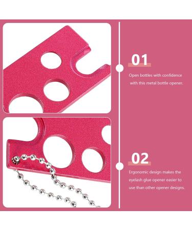 NOLITOY Eyelash Tool Set: Lash Oil Adhesive Remover & Glue Rings - Perfect for Grafting - 5.9x2.6CM - Buy Online on GoSupps.com