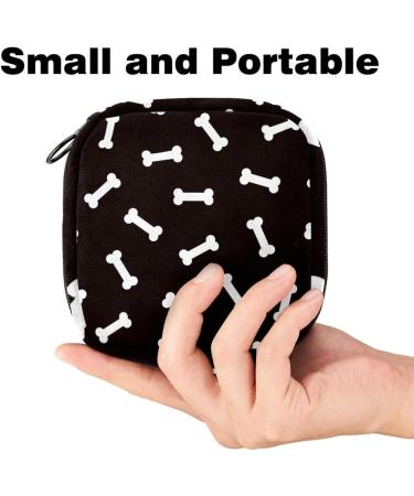 Portable Women's Menstrual Cup Bags | Stylish & Functional Binding-Up Bags for Teen Girls | Tampons & Dog Bones Storage Solutions - Buy Online on GoSupps.com