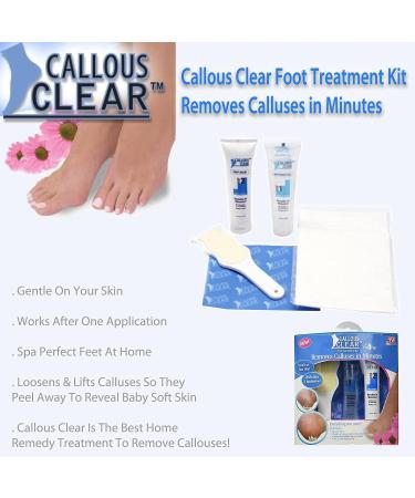 Callous Clear(TM) Foot Treatment Kit - Fast Callus Removal in Minutes - Buy Online on GoSupps.com