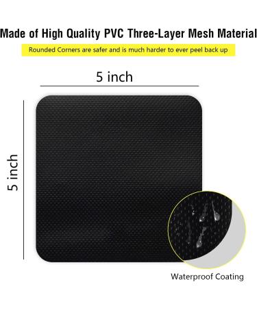 Bher Trampoline Patch Repair Kit - 5x5 Square Patches | 3 Pack for Mat Tears & Holes - Buy Online on GoSupps.com