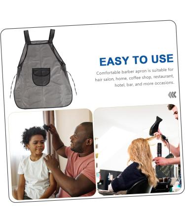 FRCOLOR Hairdressing Overalls Work Dress Hairdressing Apron with Pocket Barber Apron for Women Hairstylist Aprons for Women Water Proof Work Clothes Shawl Uniform Women's Tpu - Buy Online on GoSupps.com