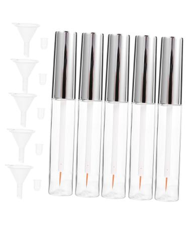 HAPINARY 35 Pcs Mascara Tube with Wand oil Lash Serum Pump Bottle Dispenser Fat Oil Oils Transparent