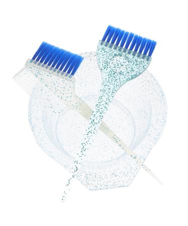 STOBAZA Set Pinceau et Bol Coloration Cheveux Brosse Souple pour Application Facile Bol M lange Pratique Kit R utilisable pour Salon et Usage Maison Outil Coiffure DIY