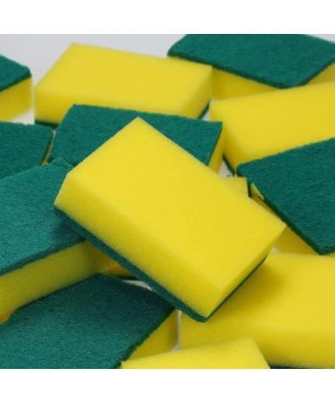 20 Pack Multi-Use Heavy Duty Scrub Sponge Extra Thin Magic Cleaning Sponges Eraser Sponge for Kitchen Bathroom Furniture Leather Car & Steel - Buy Online on GoSupps.com