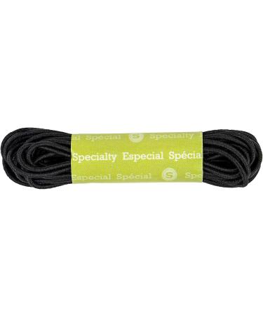 SINGER 73959 Round Elastic Cord - 5 Yards, Black | Flexible Stretch Cord for Sewing and Crafting - Buy Online on GoSupps.com
