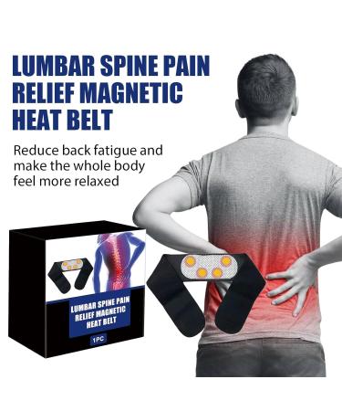 Magnetic Lumbar Support & Self-Warming Waist Belt - Ideal for Gym Employees & Adults | Comfort & Pain Relief - Buy Online on GoSupps.com