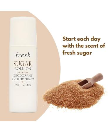 Fresh Sugar Roll-On Deodorant 75ml/2.5oz | Alcohol-Free Odor & Sweat Protection | Iconic Fresh Sugar Scent for Men Women & Teens - Buy Online on GoSupps.com