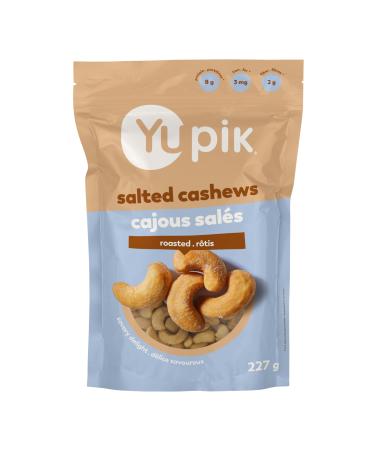 Yupik Roasted Salted Whole Cashews 227 g Gluten-Free Kosher Nuts Crunchy Cashews with Sea Salt Savory Snacks