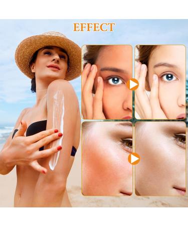 ExcellaElite Intensive Tanning Gel 2 Pieces Tanning Gel Carotene Tanning Gel Sunbed Tanning Accelerator Tanning Cream Tanning Gel for Sunbeds and Outdoor Sunbathing Intensive Tanning Luxury Gel - Buy Online on GoSupps.com