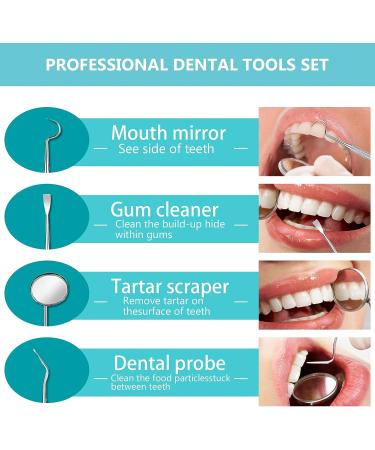 Temporary Tooth Repair Kit with Mouth Mirror and Dental Tools - Restore Missing or Broken Teeth for Confident Smiles - Buy Online on GoSupps.com