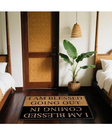 Outdoor Door Mat | Outdoor Floor Mat | Non-Slip with Welcome Message for Porch Kitchen Indoor Garden Apartment Garage - Buy Online on GoSupps.com