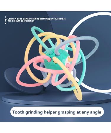 Sensorism Beißring Ball - Teething Toys for Babies 0-6 Months | Perfect Newborn Gifts for Early Childhood - Buy Online on GoSupps.com