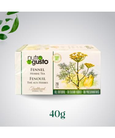 NutroGusto Tea Fennel tea - 40g - Buy Online on GoSupps.com