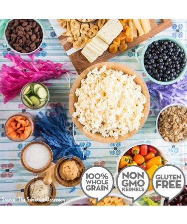 JOLLY TIME Natural Crispy N' White Microwave Popcorn - Low Calorie, Gluten Free - 4 Pack, 3 Count Boxes - Buy Online on GoSupps.com