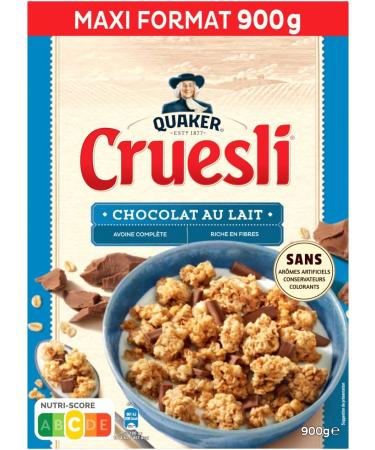 Quaker Cruesli Milk Chocolate 900g - Buy Online on GoSupps.com