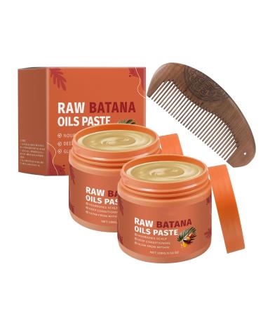 Nouvelle p te capillaire l'huile de batana (2025) Huile de batana brute pour pr venir la chute paissir et renforcer les cheveux r parer les frisottis et les cheveux ab m s (2)