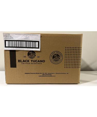 Black Tucano Brazilian Specialty Medium Roast Premium Blend Coffee - Premium 86+ Points Whole Bean - 250g 24 Pack - Buy Online on GoSupps.com