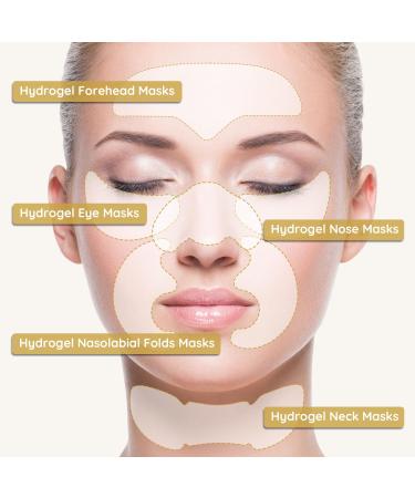 Enaskin Naturals Anti-Wrinkle Face Patches & Gel Masks - Reduce Fine Lines & Revitalize Skin (1 Pair) - International Shipping Available - Buy Online on GoSupps.com