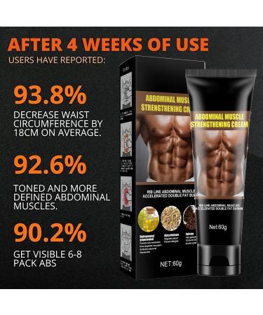 60ml Sculptique Abs Sculpting Cream - Men's Skincare Body Cream - Belly & Thigh Arms Sweat Workout Booster (2PCS) - Buy Online on GoSupps.com