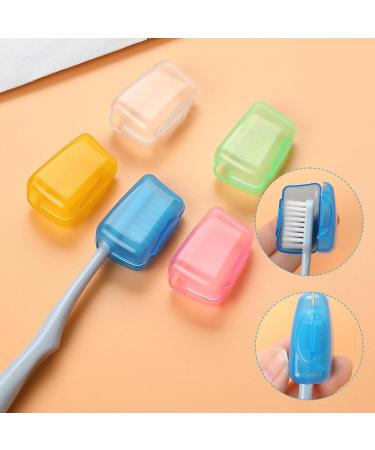 Sliverdew 15-Piece Travel Toothbrush Covers | Protective Caps for Home Office & Outdoor Use - Buy Online on GoSupps.com