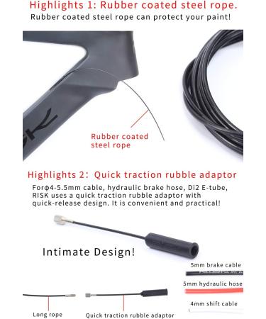 BESNIN Bicycle Internal Cable Routing Tool - Shift Internal Cable Routing Tool for Bicycle Frame - Cycling Essential - Buy Online on GoSupps.com