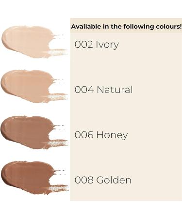GOSH Dextreme Full Coverage Foundation 30 ml I Moisturizing Liquid Makeup for Flawless Complexion I Vegan Makeup with High Coverage I Covers Pimples and Dark Circles (004 Natural) - Buy Online on GoSupps.com